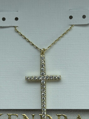 Kendra Scot Cross Pendant Necklace